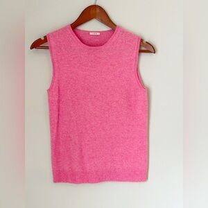 Women’s J. Crew Cashmere Sweater Vest Top Medium